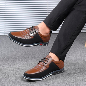 Chaussure en cuir véritable pour hommes - Mr Fashion