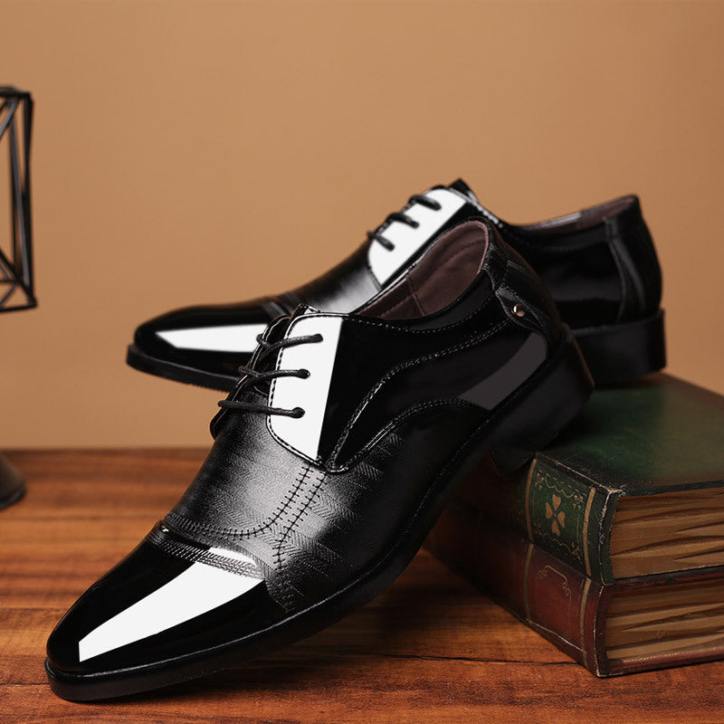 Chaussures habillées en cuir véritable pour hommes - Mr. James